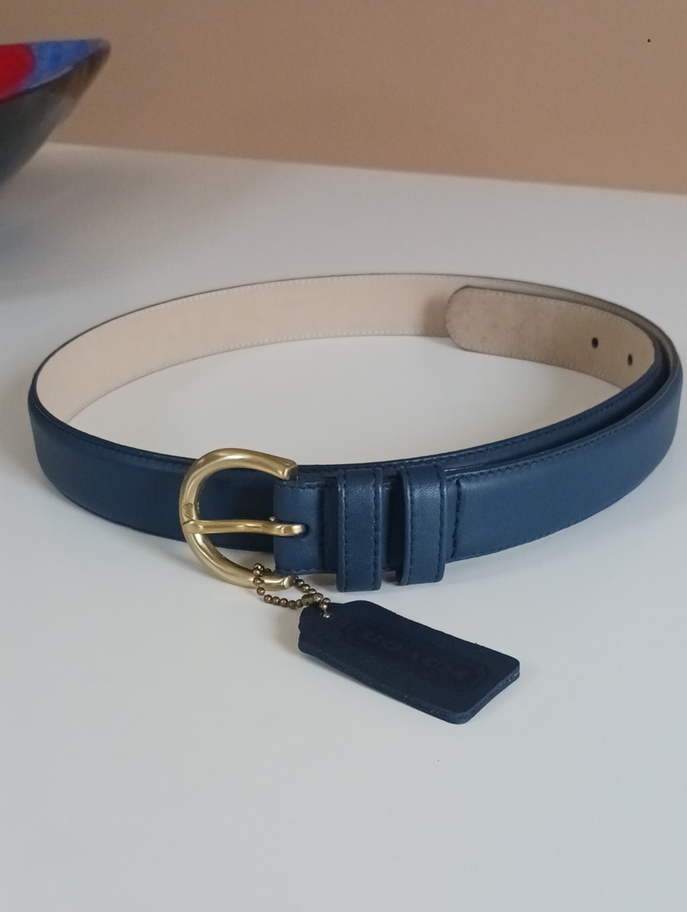 Vintage Coach Leather Belt